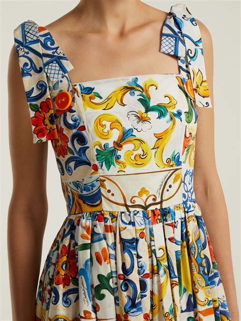 dolce gabbana cotton dress|dolce gabbana dresses 2021.